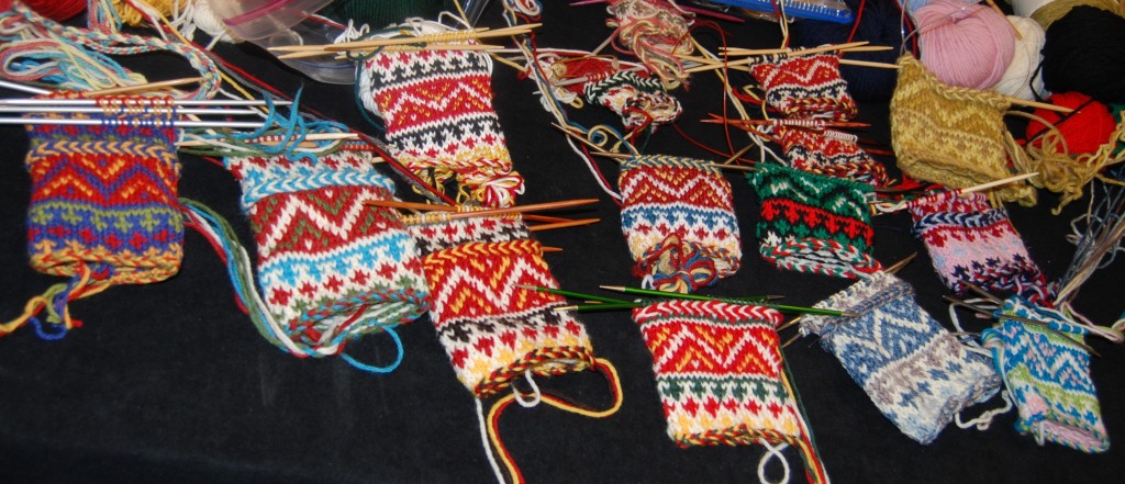 Saami MItten Class at Stitches