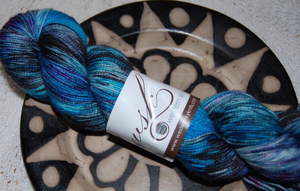 Western Sky Knits, Aspen Sock, color: wyldstyle